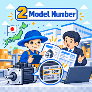 Model number verification for Japanese FA parts