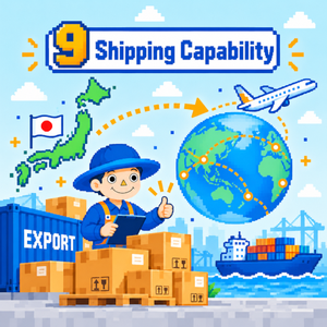 International shipping capability for Japanese FA parts